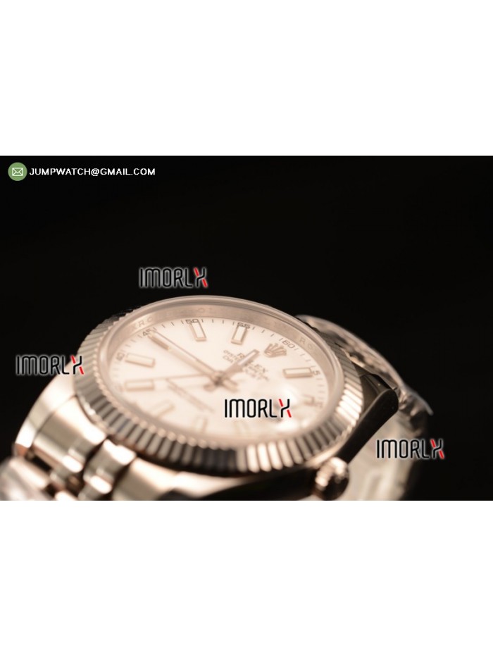 DateJust II 41mm BP Best Edition White Stick Makers Dial On New Version Jubilee Bracelet