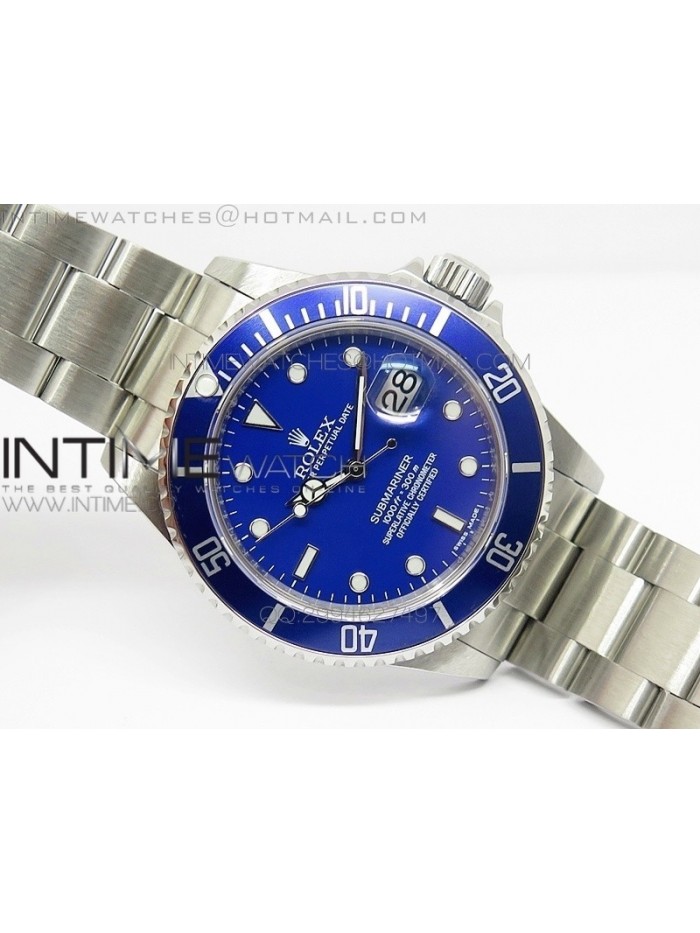 Submariner BP 16610 blue SS Case Blue Dial on Miyota 9015