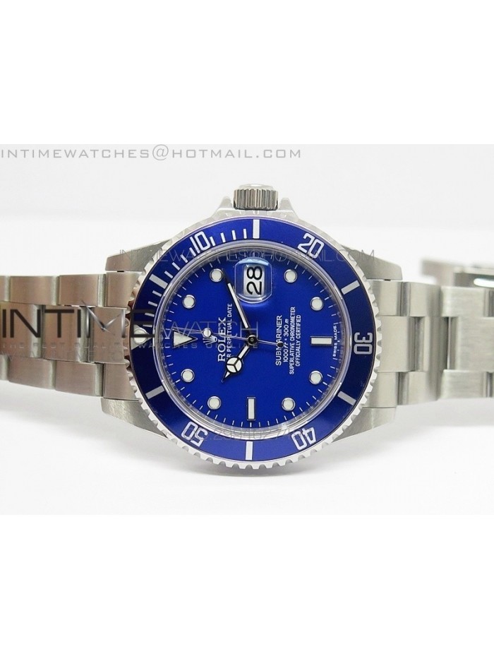 Submariner BP 16610 blue SS Case Blue Dial on Miyota 9015