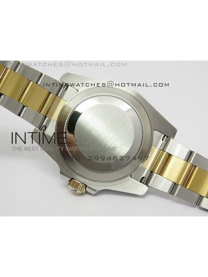 Submariner 116613 LN Noob 1:1 Best Edition YG Wrapped Bezel Superlumed Dial on SS/YG Bracelet A3135