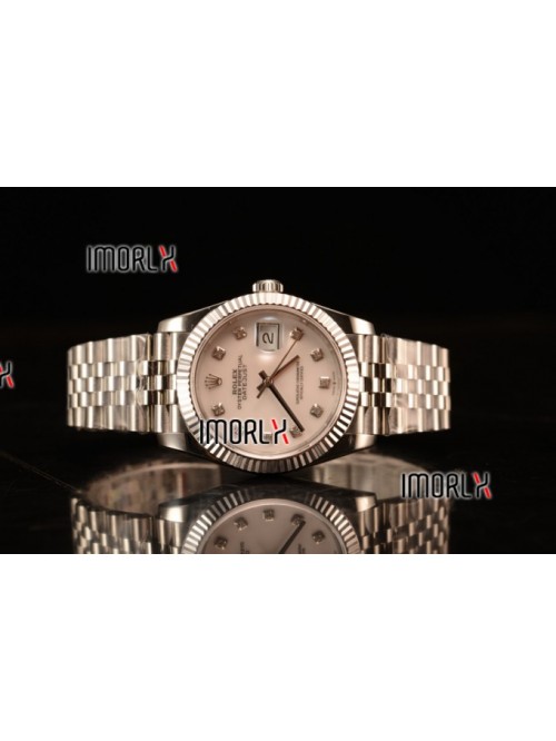 Rolex Datejust 37mm Swiss ETA 2836 Automatic Steel...