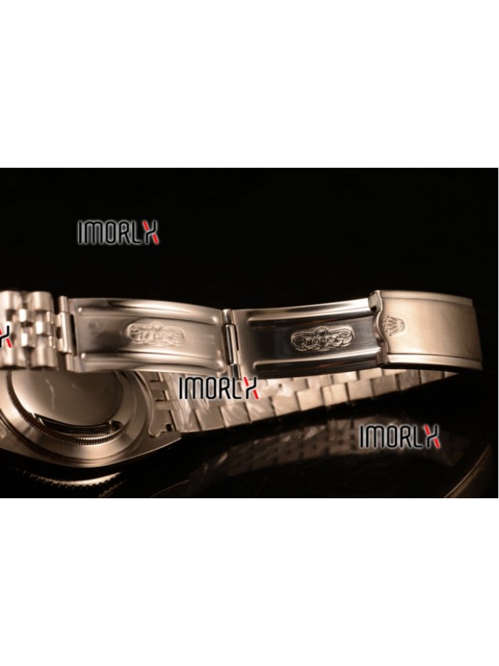 Rolex Milgauss Vintage Steel Case With Black Dial Yellow Dot Jubilee Bracelet