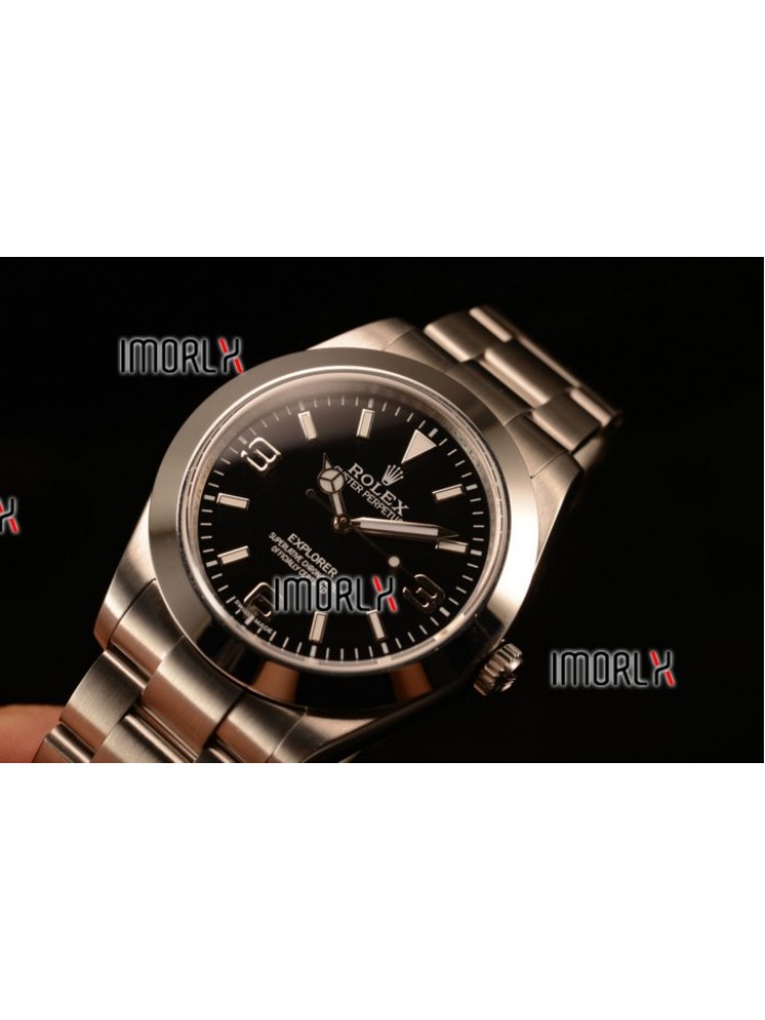 Rolex Explorer II Swiss ETA 2836 Steel Case Black Dial Steel Bracelet