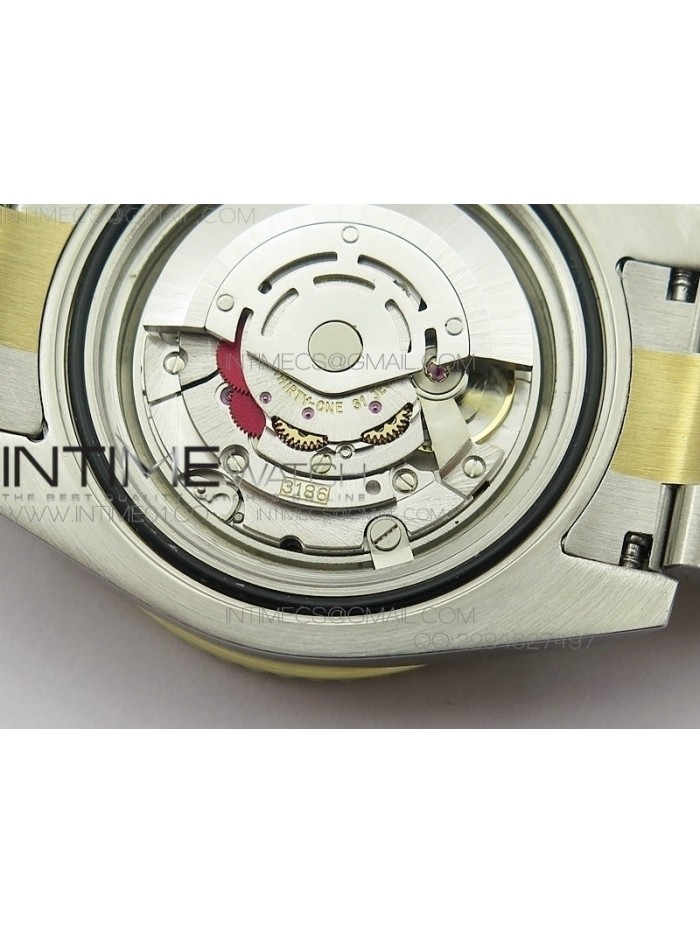 GMT-Master II 116713LN SS/YG BP Black Dial Ceramic Bezel on YG Bracelet A3186