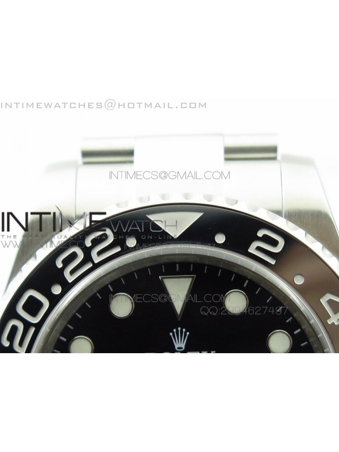 GMT-Master II 116710 LN Black Ceramic V7 1:1 Noob Best Edition A3186 (Correct Hand Stack)