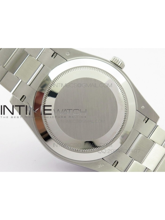 Day-Date 40 228235 Noob 1:1 Best Edition Quadrant Textured Silver Dial on SS President Bracelet A3255