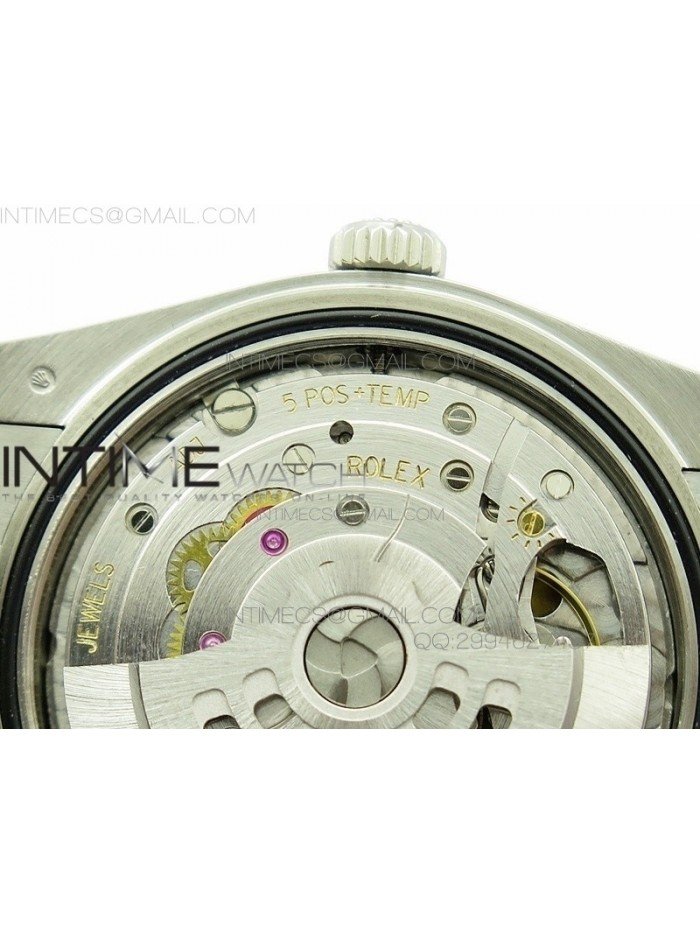 Day-Date 40 228235 Noob 1:1 Best Edition Quadrant Textured Silver Dial on SS President Bracelet A3255