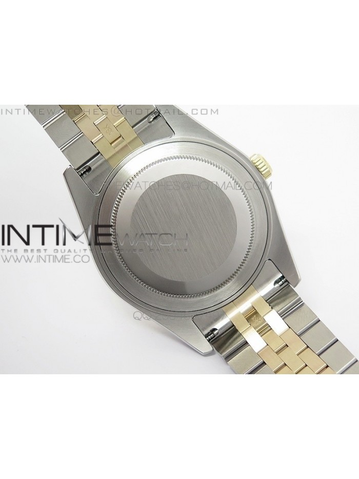 DayDate II 41mm MK Best Edition SS/YG Wrapped Gold Textured Dial Diamond Marker On SS Bracelet