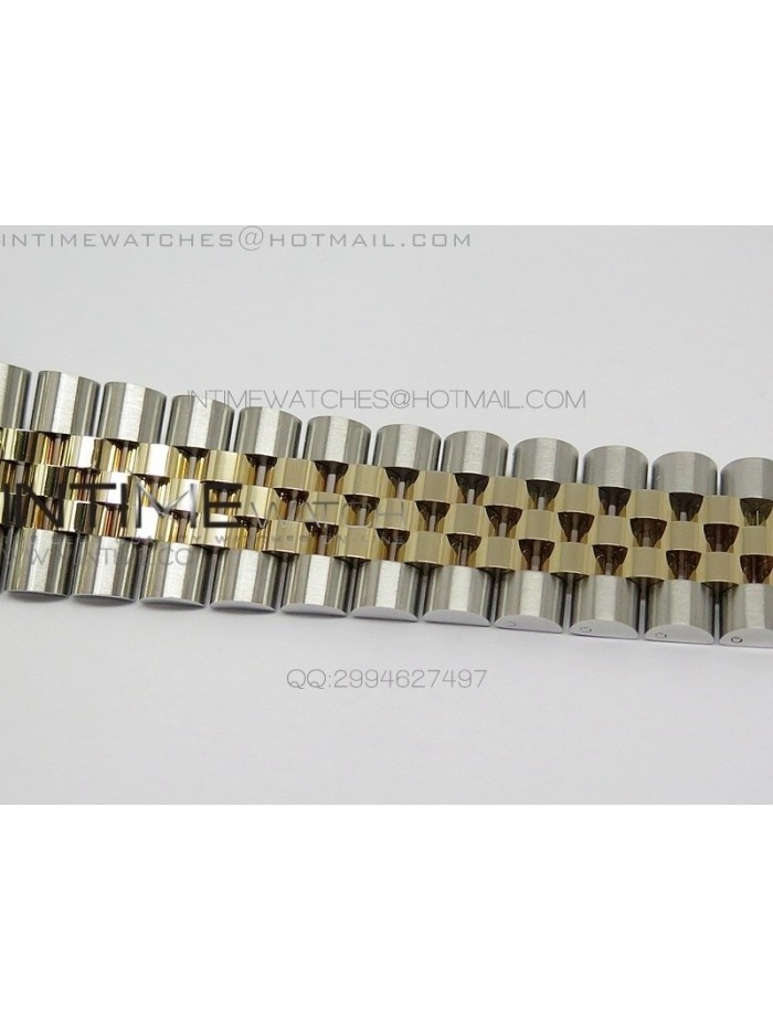 DayDate II 41mm MK Best Edition SS/YG Wrapped Gold Textured Dial Diamond Marker On SS Bracelet