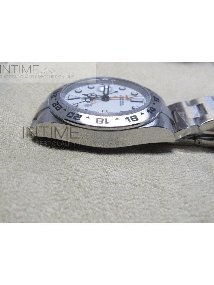 Explorer II 42mm 216570  Noob Best Edition White Dial A2836