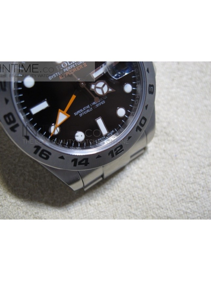 Explorer II 42mm 216570 Asian 2836 Noob Best Edition Black Dial