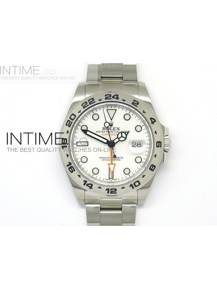 Explorer II 42mm 216570 1:1 Noob Best Edition White Dial A3187