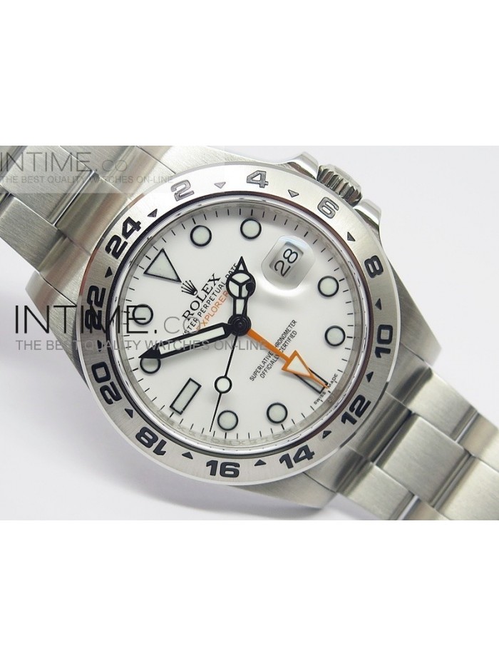 Explorer II 42mm 216570 1:1 Noob Best Edition White Dial A3187