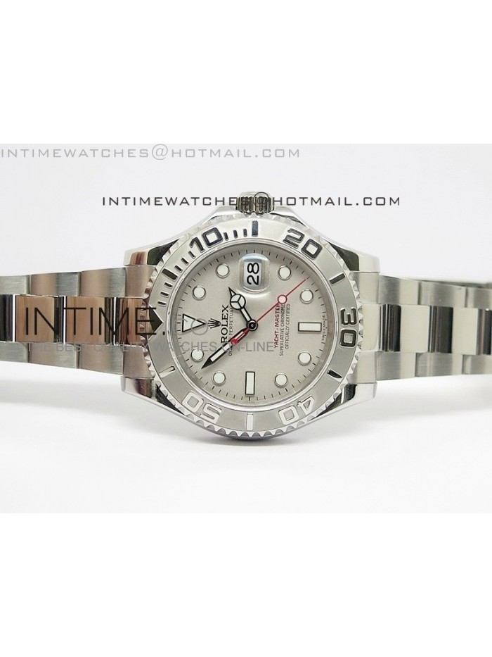 Yacht-Master 116622 JF V2 1:1 Best Edition Gray Dial on SS Bracelet SA3135