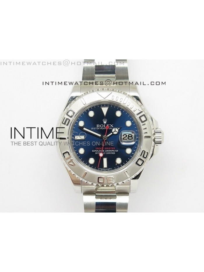 Yacht-Master 116622 JF V2 1:1 Best Edition Blue Dial on SS Bracelet SA3135