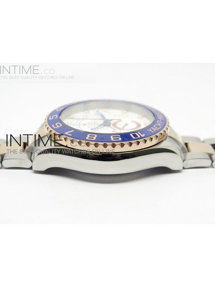 2014 YachtMaster II SS/RG White Dial on SS/RG Bracelet A7750