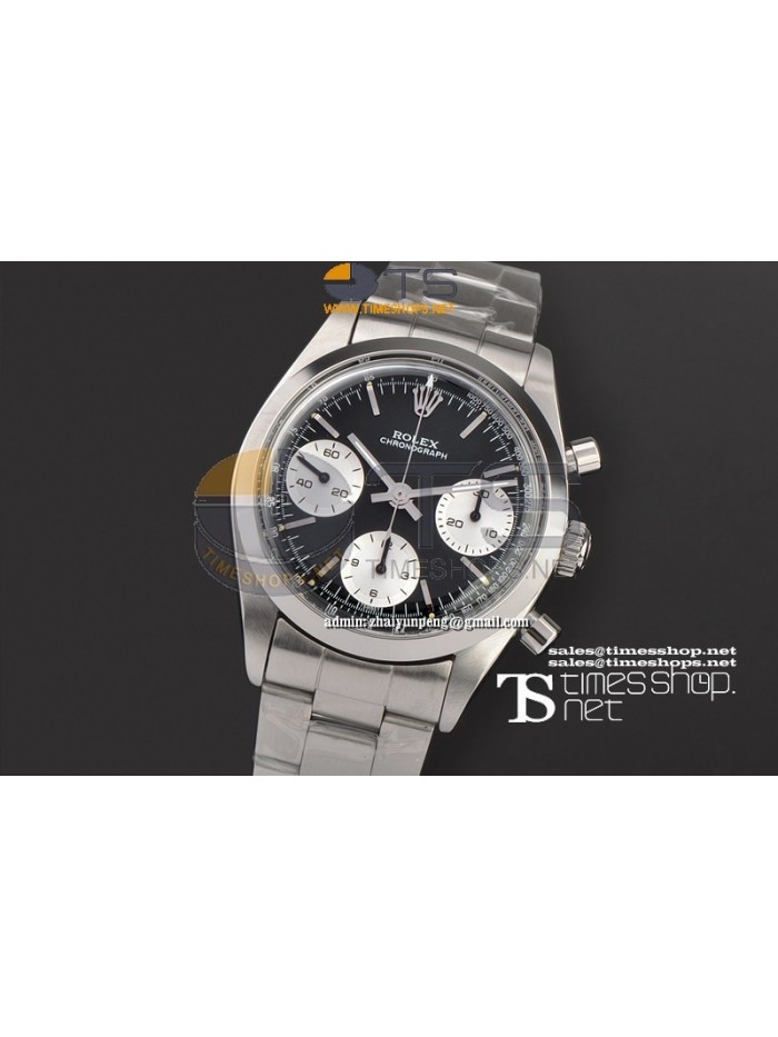 RO8021 -  Vintage Chrono Black/White Dial SS/SS - Asian 7750