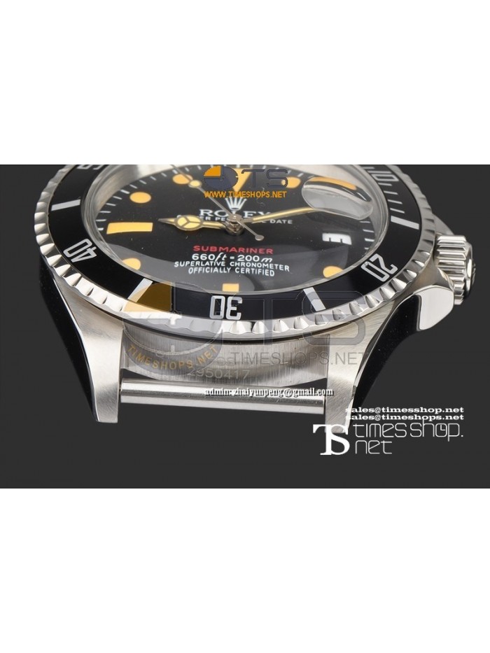 RO7541-  Vintage Submariner Black Dial SS/NY