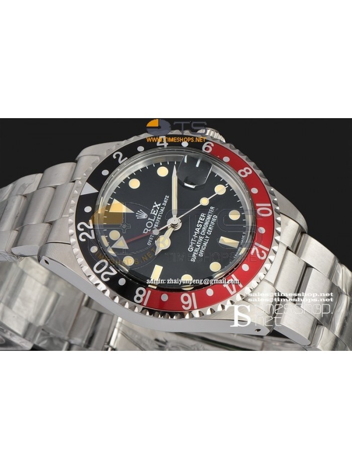 RO7461 -  Vintage GMT-Master Black Dial SS/SS