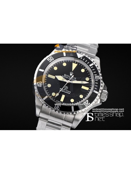 RO7400-  Vintage Submariner Black Dial SS/SS