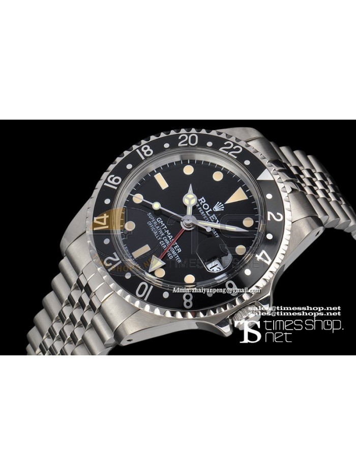 RO4560 -  Vintage GMT-Master Black Dial SS/SS
