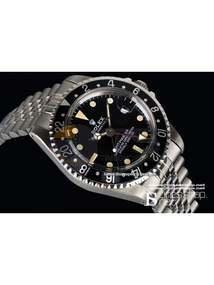 RO4560 -  Vintage GMT-Master Black Dial SS/SS