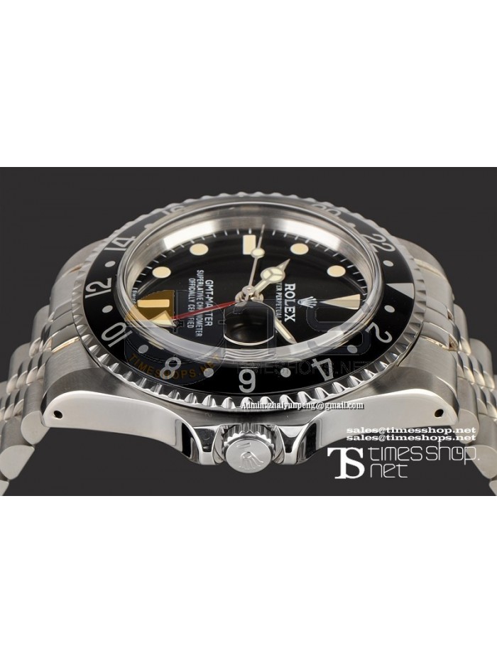 RO4560 -  Vintage GMT-Master Black Dial SS/SS