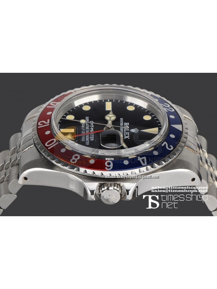 RO4580 - Vintage GMT-Master Black Dial SS/SS