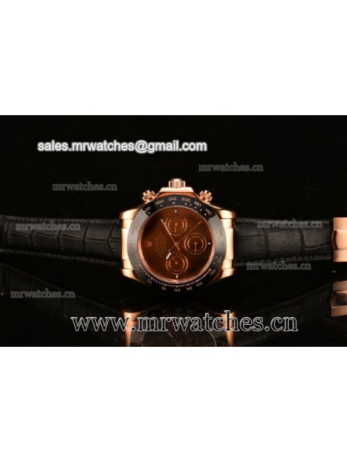 Rolex Daytona II Rose Gold Mens Watch - 116515LN b...
