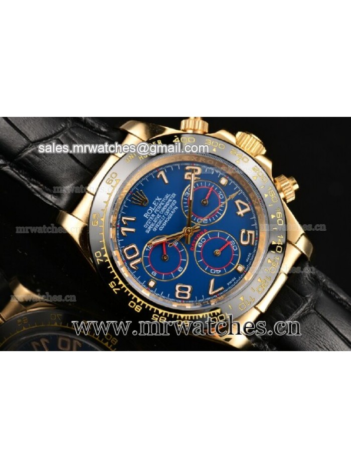 Rolex Daytona II Yellow Gold Mens Watch - 116518blabk