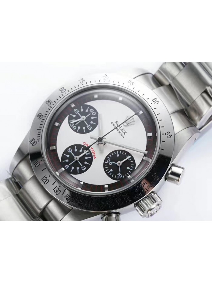 RO21334 - Vintage Daytona White Dial SS Bracelet A7750