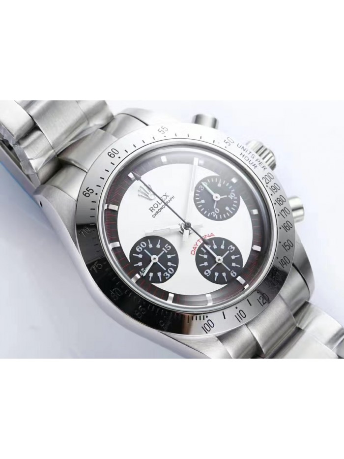 RO21334 - Vintage Daytona White Dial SS Bracelet A7750