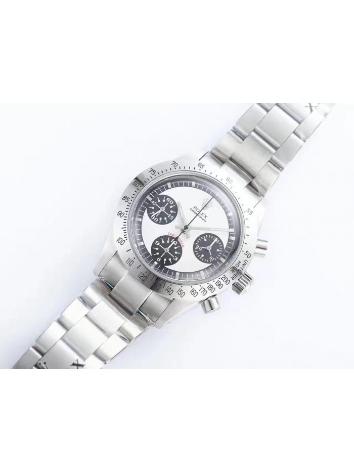 RO21333 - Vintage Daytona White Dial SS Bracelet A7750