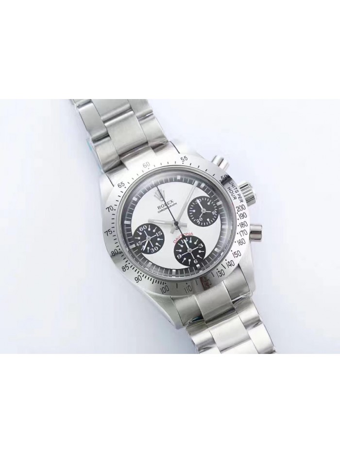 RO21333 - Vintage Daytona White Dial SS Bracelet A7750