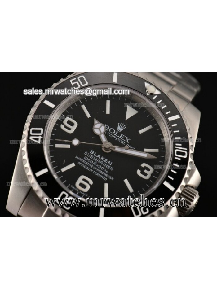 Rolex Blaken Submariner 43MM Steel Mens Watch - 116611