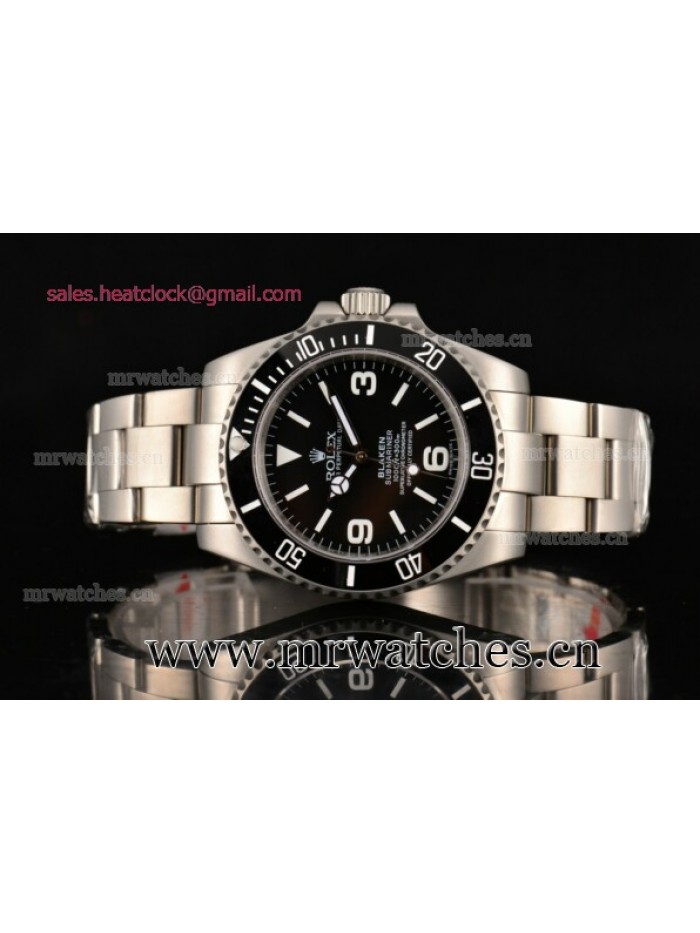 Rolex Blaken Submariner Steel Mens Watch - 116611