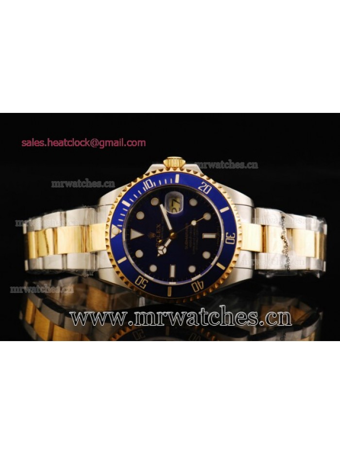 Rolex Submariner 43mm Two Tone Mens Watch - 116613