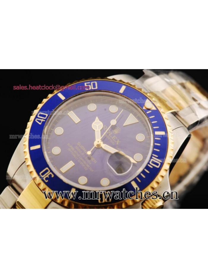 Rolex Submariner 43mm Two Tone Mens Watch - 116613