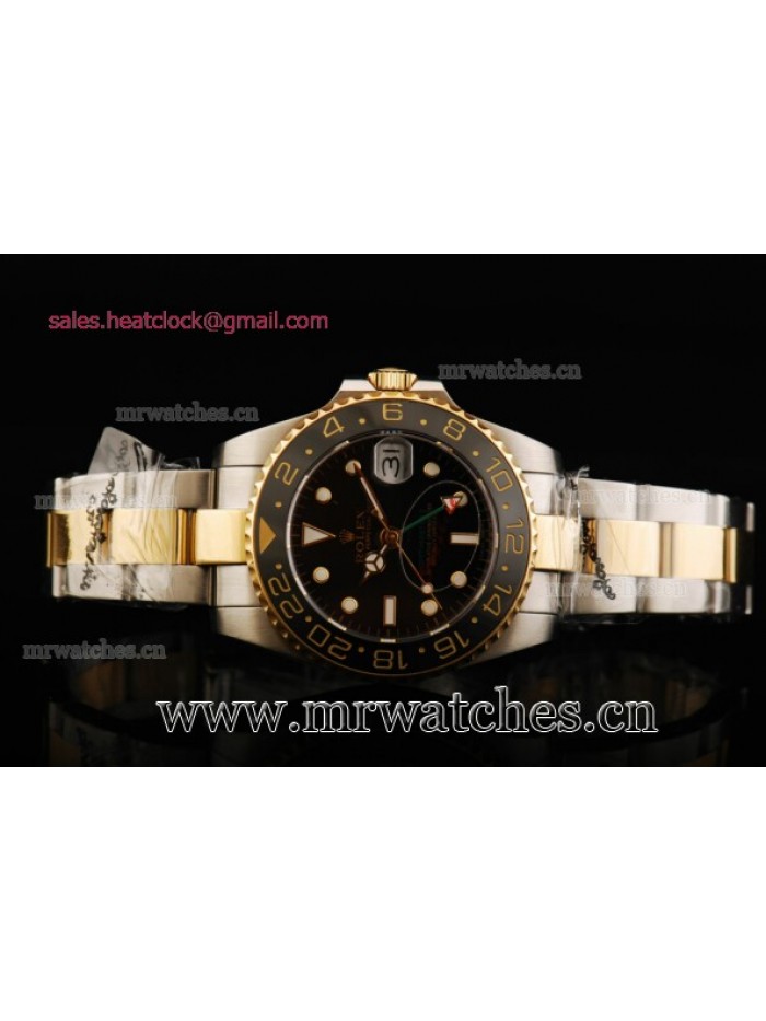 Rolex GMT-Master II Yellow Gold Mens Watch - 116713T
