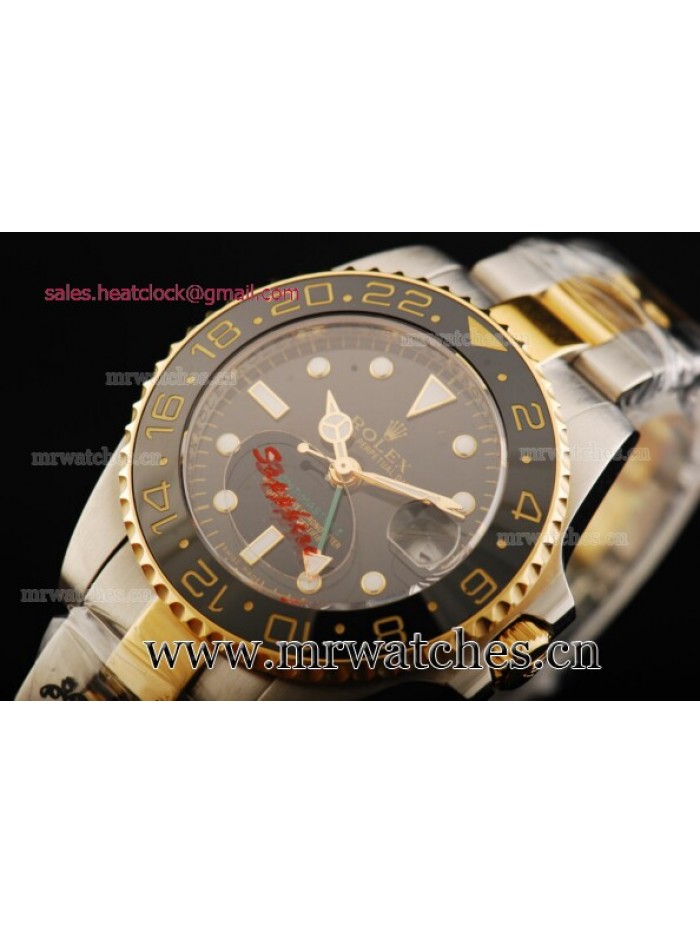 Rolex GMT-Master II Yellow Gold Mens Watch - 116713T