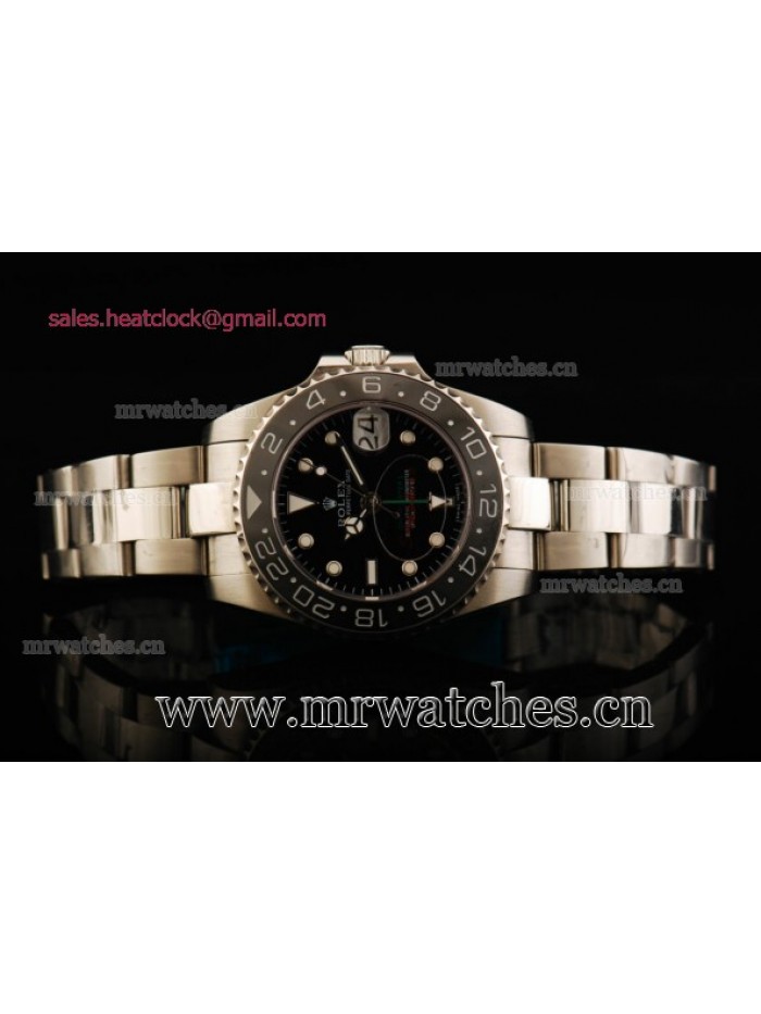 Rolex GMT-Master II Full Steel Mens Watch - 116710SU