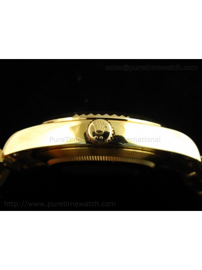 Day-Date II Yellow Gold Gold Roman Dial A3156 Best Edition