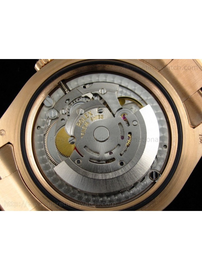 Day-Date II Everose Gold Silver Dial A3156 Best Edition