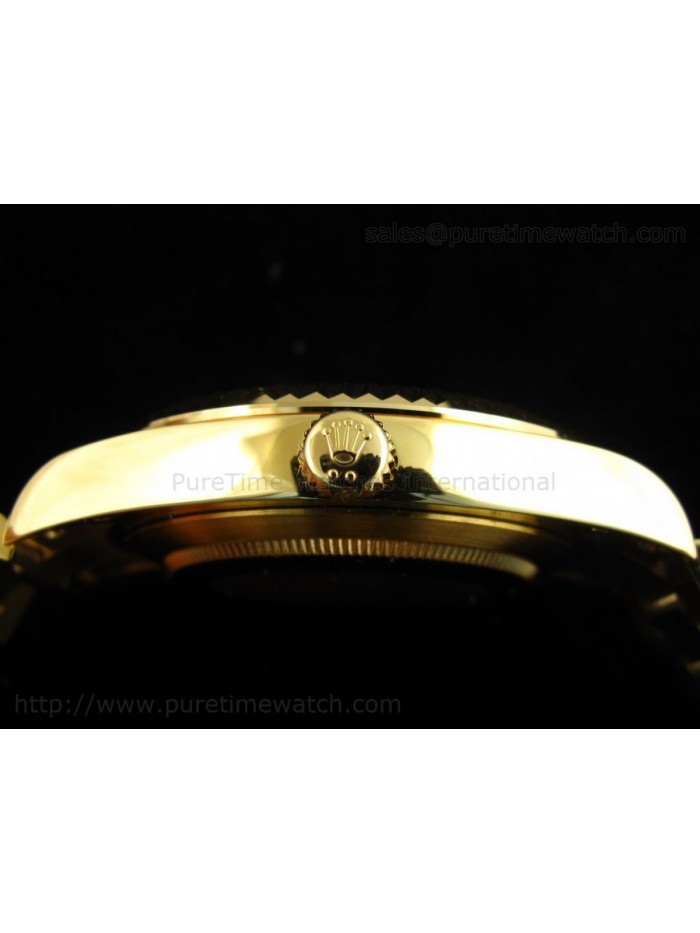 Day-Date II Yellow Gold Gold Stick Dial A3156 Best Edition