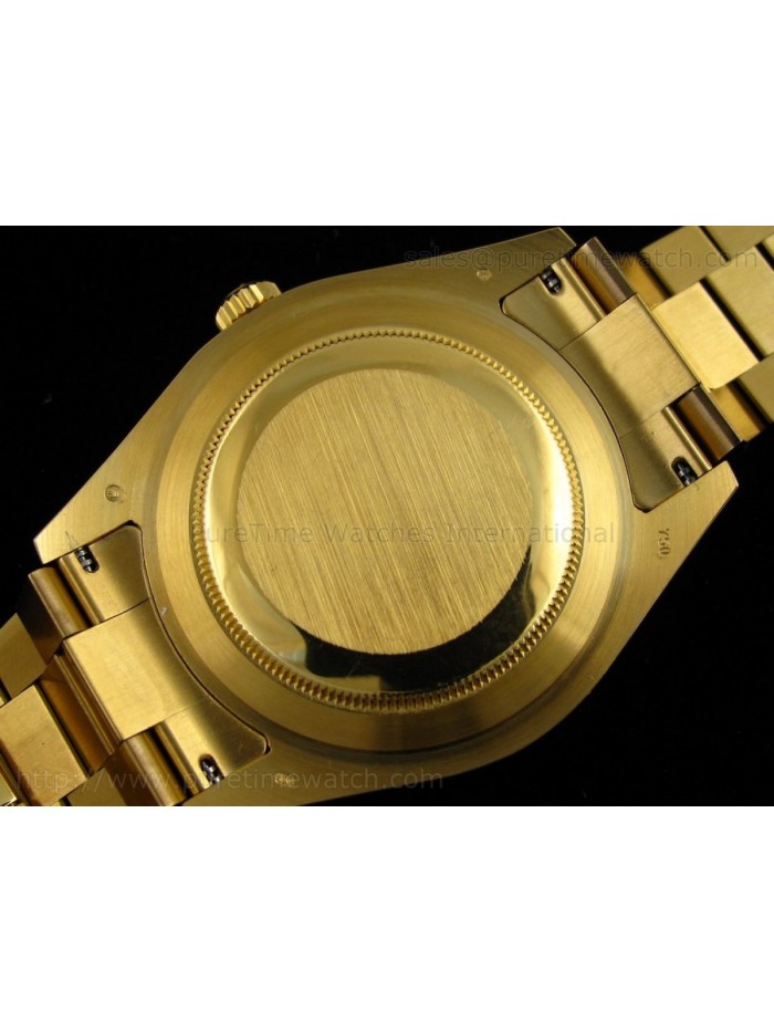 Day-Date II Yellow Gold Gold Stick Dial A3156 Best Edition